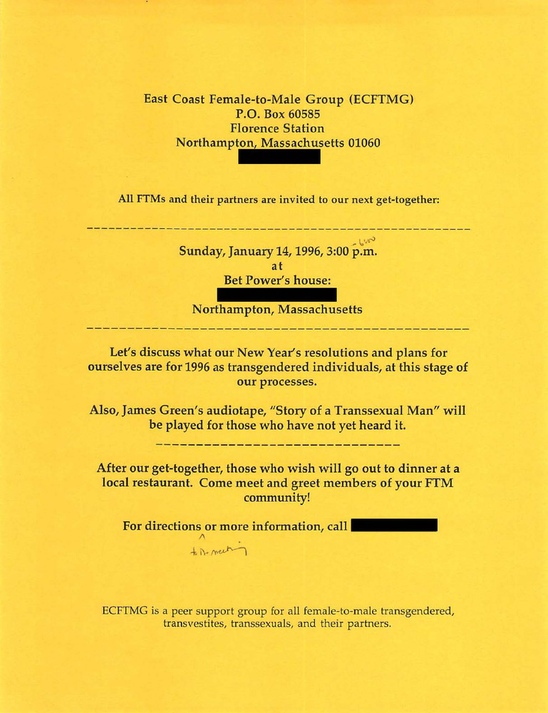 Download the full-sized PDF of January, 1996 Meeting Reminder