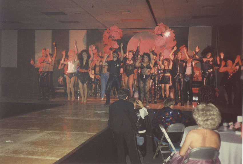 Download the full-sized image of Photograph of People Dancing on Reno Stage