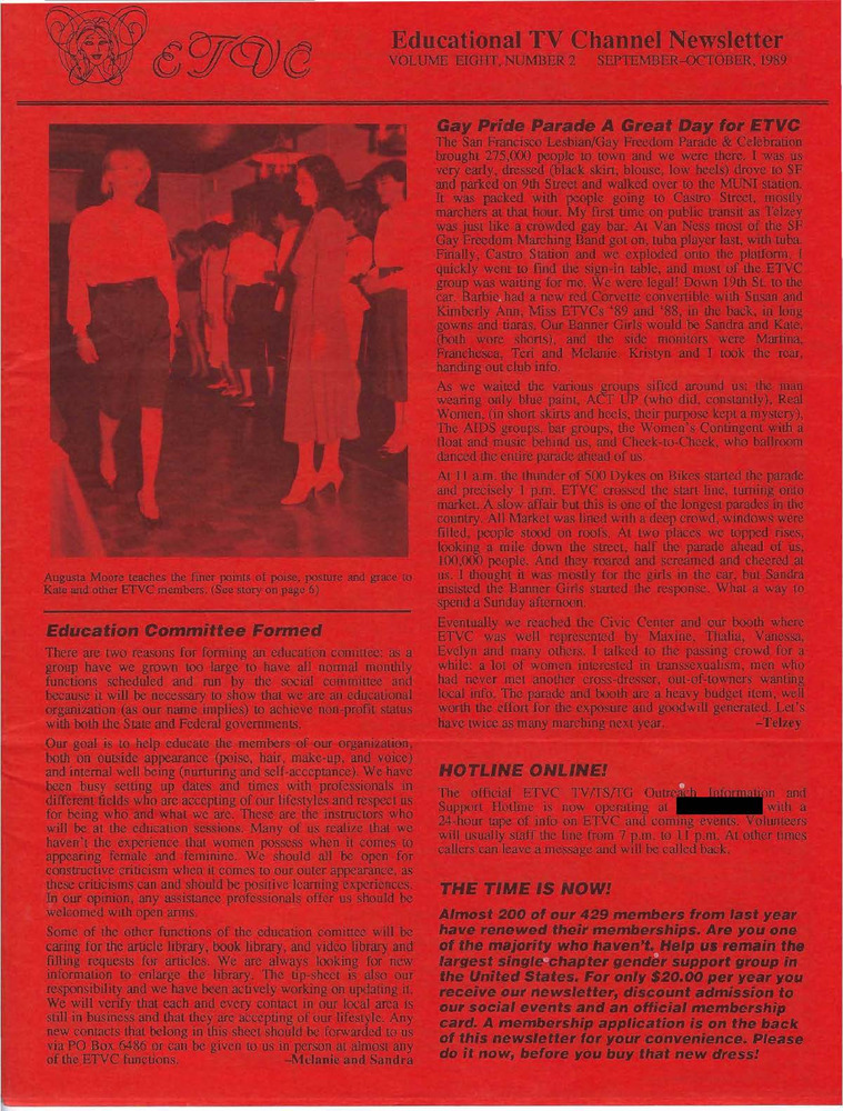 Download the full-sized PDF of ETVC Newsletter Vol. 8, No. 2