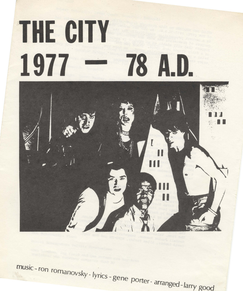 Download the full-sized PDF of The City: 1977-78 A.D. Program
