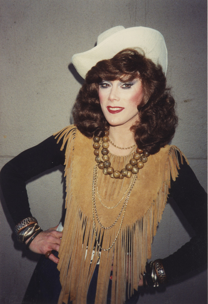 Download the full-sized image of Photograph of Alexis Francois as Cowgirl