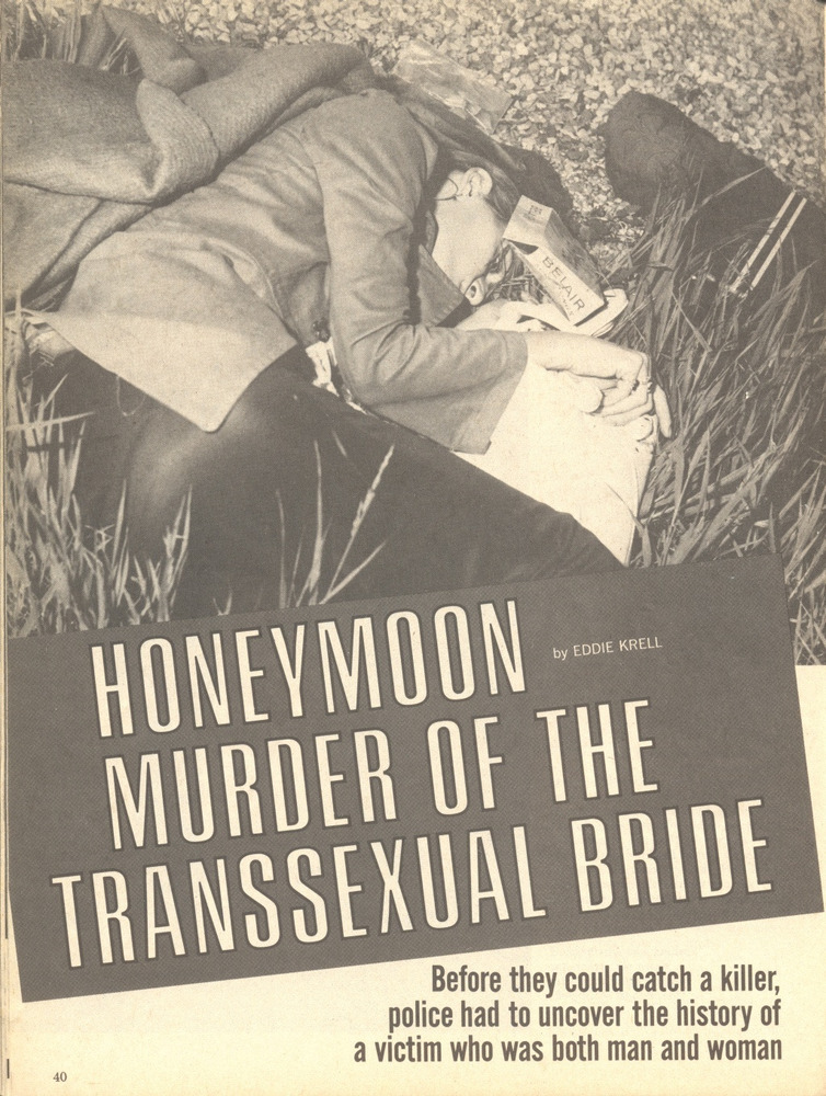 Download the full-sized PDF of Honeymoon Murder of the Transsexual Bride