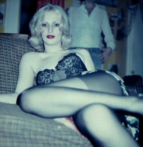 Download the full-sized image of Candy Darling seated at party
