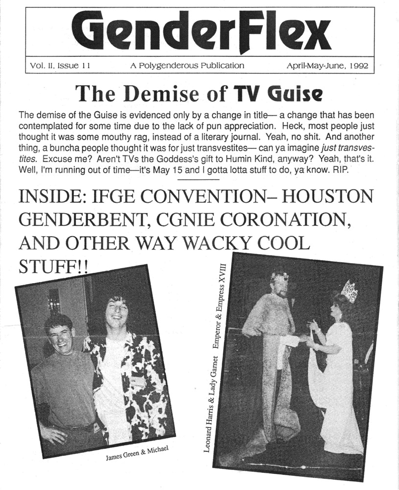 Download the full-sized PDF of Gender Flex Vol. 2, Issue 11 (April, May, June 1992)