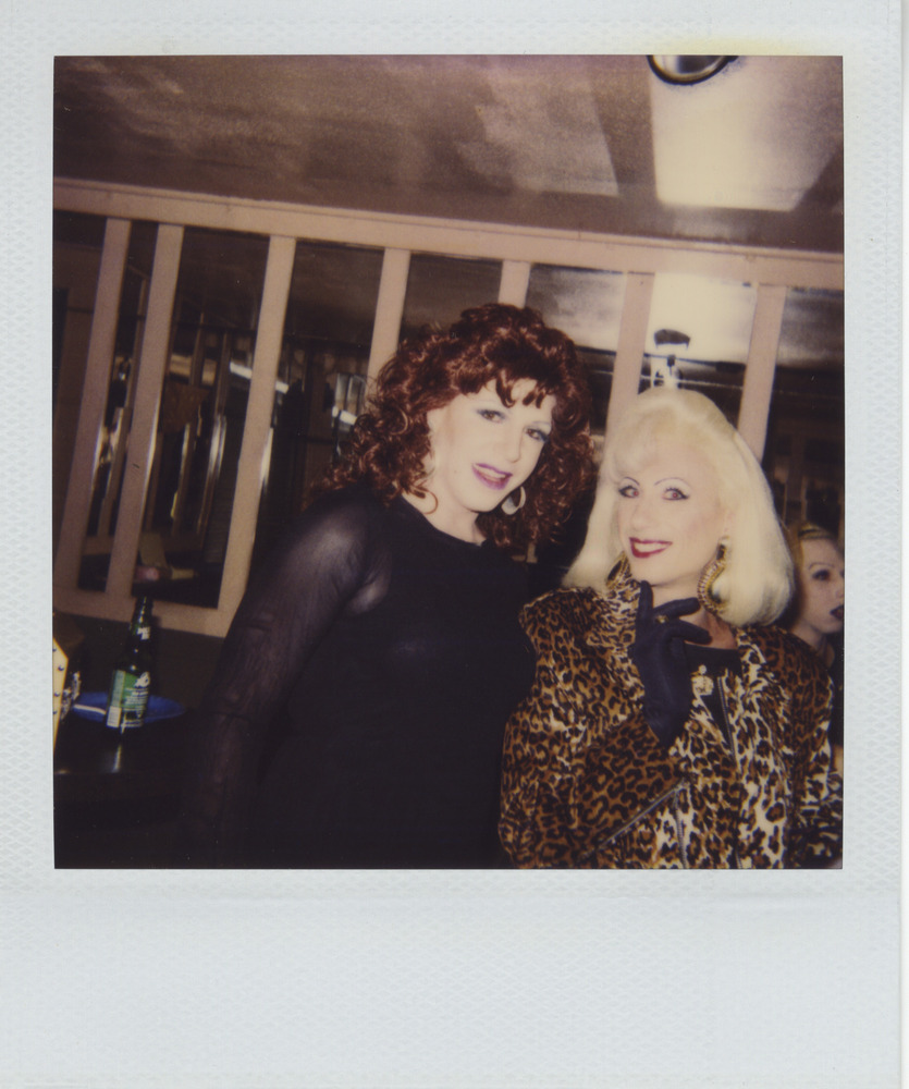 Download the full-sized image of Photograph of Two People Smiling at a Birthday Party