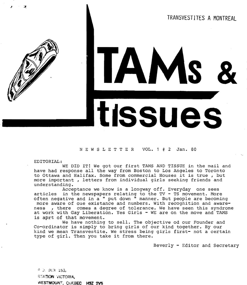 Download the full-sized PDF of TAMs & Tissues Vol. 1, No. 2 (January 1980)