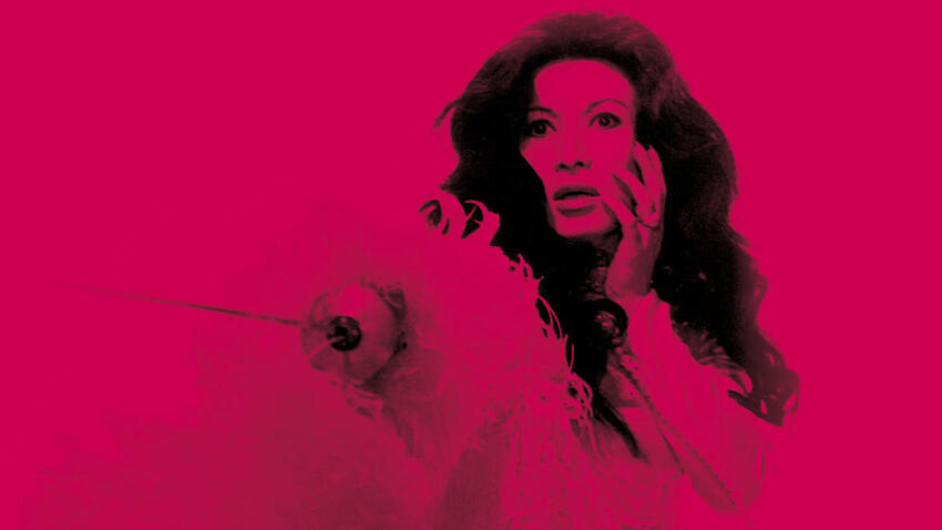 Download the full-sized image of Akihiro Miwa in Advertising Still from "Black Lizard" (1968)