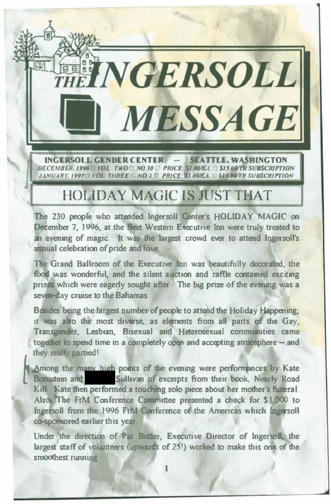 Download the full-sized PDF of The Ingersoll Message, Vol. 2 No. 10 & Vol. 3 No. 1 (December, 1996 & January, 1997)