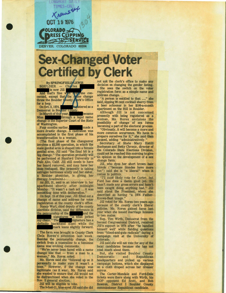 Download the full-sized PDF of Sex-Changed Voter Certified by Clerk