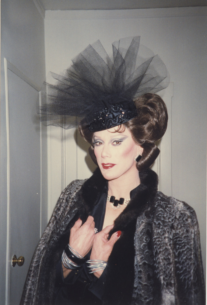 Download the full-sized image of Photograph of Alexis Francois in Fur Coat and Fascinator Hat
