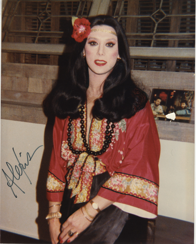Download the full-sized image of Signed Photograph of Alexis Francois at Torn Tulle Cast Party