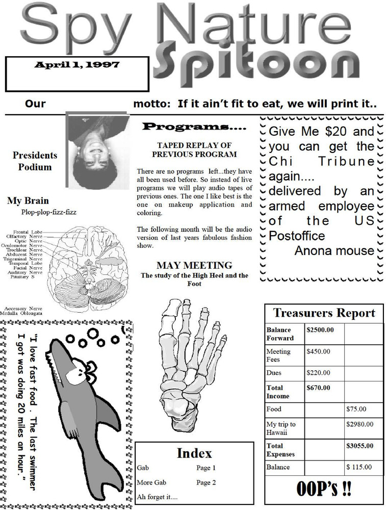 Download the full-sized PDF of Chi Chapter Tribune Vol. 36 Iss. 04 (April, 1997)