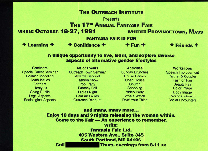 Download the full-sized PDF of 17th Annual Fantasia Fair Brochure (Oct. 18-27, 1991)