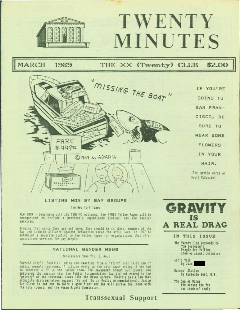 Download the full-sized PDF of Twenty Minutes (March, 1989)