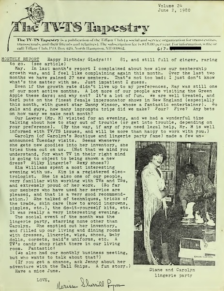 Download the full-sized image of The TV-TS Tapestry Volume 24 (June 2, 1980)