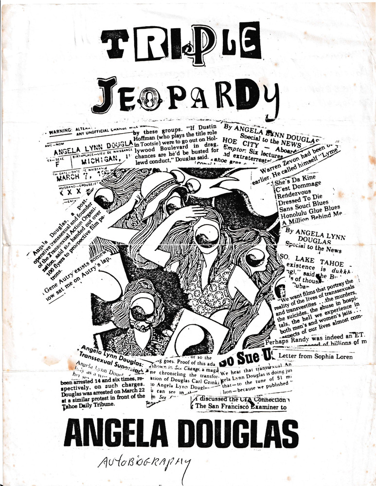 Download the full-sized PDF of Triple Jeopardy Flyer and Autobiography of Angela Douglas