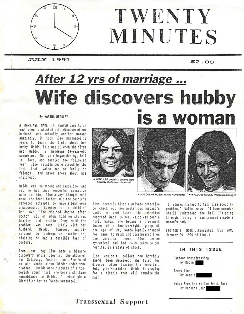 Download the full-sized PDF of Twenty Minutes (July, 1991)