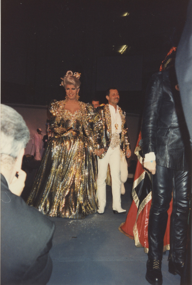 Download the full-sized image of Photograph of Two People in Royal Golden Attire