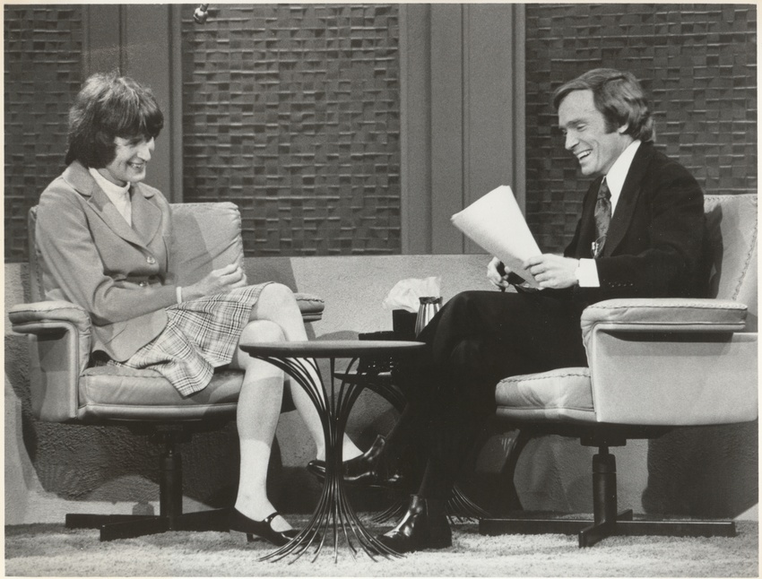 Download the full-sized image of Jan Morris on the Dick Cavett Show (April 30, 1974)