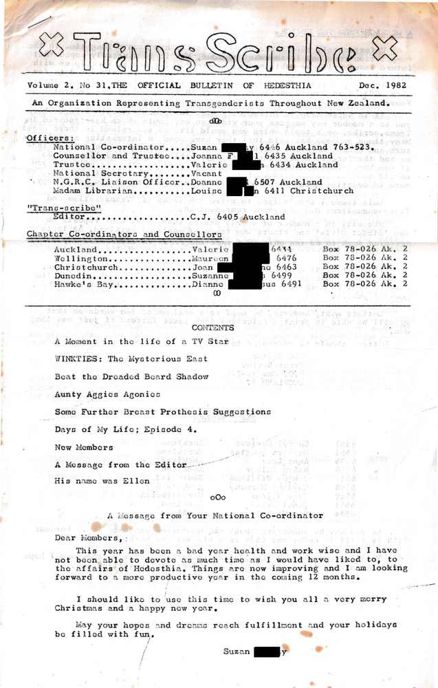 Download the full-sized PDF of TransScribe, Vol. 2 No. 31 (December, 1982)