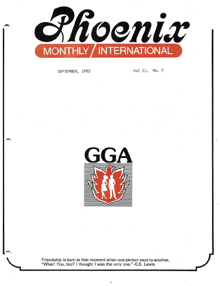Download the full-sized PDF of Phoenix Monthly International Vol. 2 No. 9 (September, 1982)