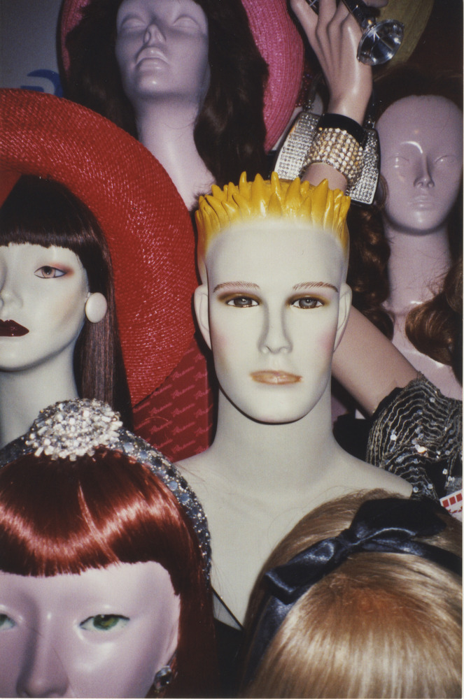 Download the full-sized image of Photograph of Mannequins in Drag Accessories