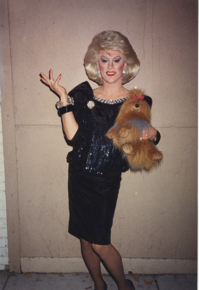 Download the full-sized image of Photograph of Alexis Francois Posing with Stuffed Animal