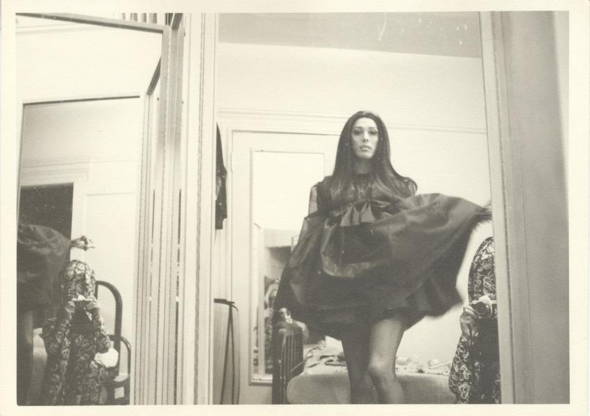 Download the full-sized PDF of Photograph of Alexis Francois in Black and White, Standing in Doorway