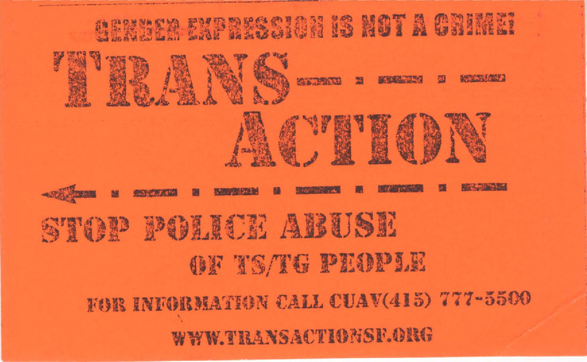 Download the full-sized PDF of Trans Action Sticker