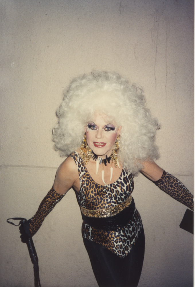 Download the full-sized image of Photograph of Person in Leopard-Print Bodysuit