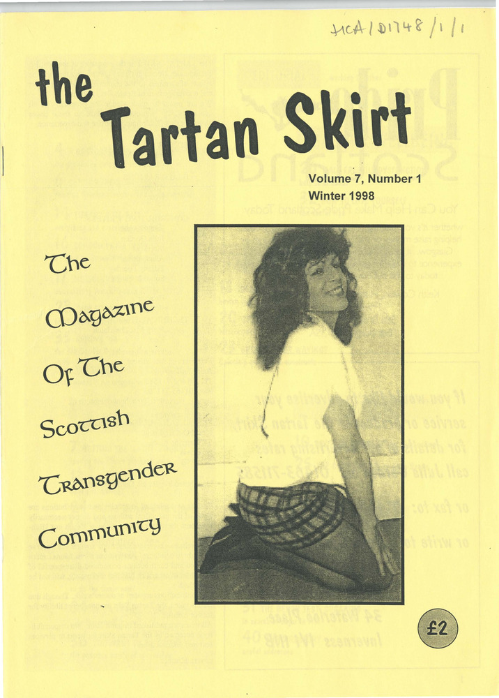 Download the full-sized PDF of The Tartan Skirt: The Magazine of the Scottish Transgender Community Vol. 7, No. 1 (Winter 1998)