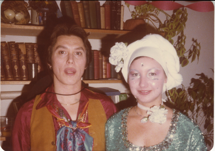 Download the full-sized image of Photograph of Alexis Francois with Friend