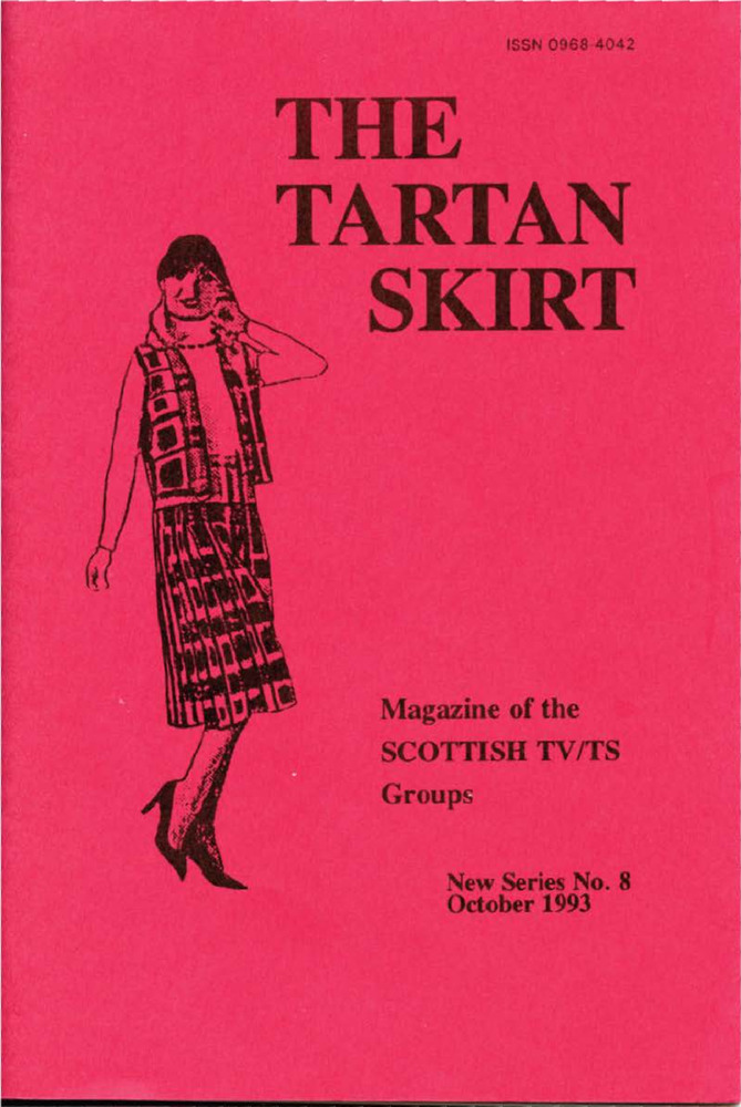 Download the full-sized PDF of The Tartan Skirt: Magazine of the Scottish TV/TS Group No. 8 (October 1993)