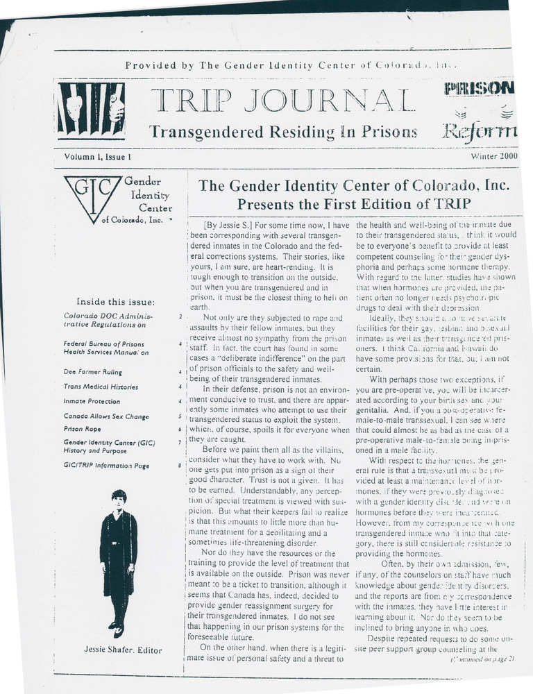 Download the full-sized PDF of TRIP Journal Vol. 1, No. 1