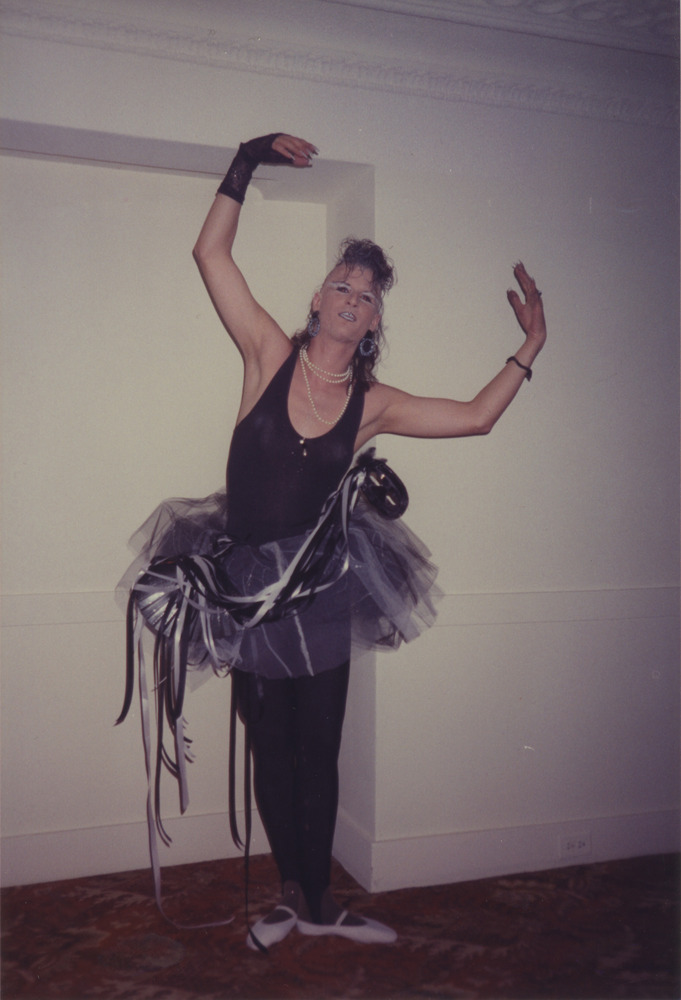 Download the full-sized image of Photograph of Person in Gray Tulle Tutu
