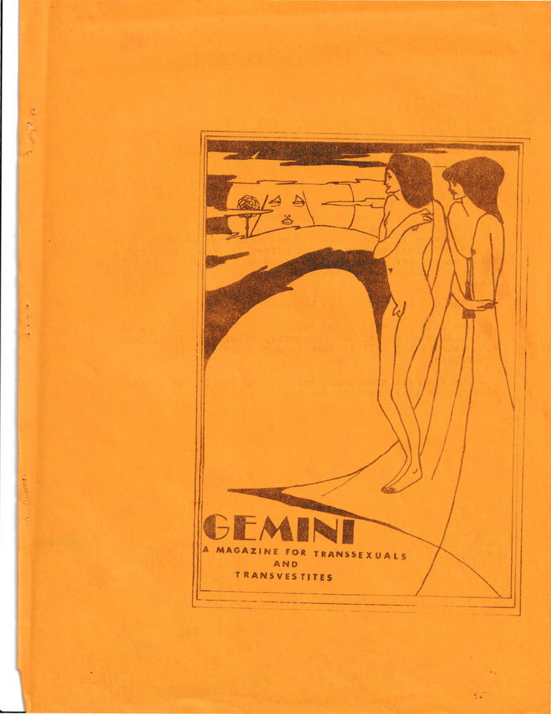 Download the full-sized PDF of Gemini: A Magazine for Transsexuals and Transvestites (circa. 1975)