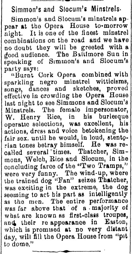 Download the full-sized image of Simmon's and Slocum's Minstrels