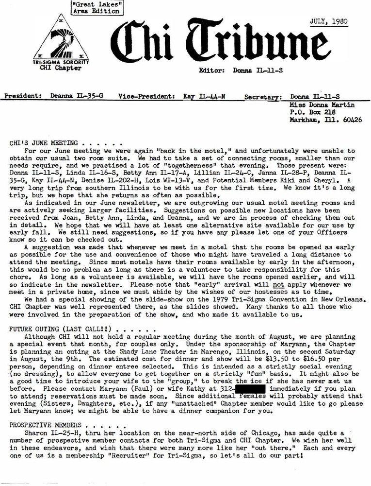 Download the full-sized PDF of Chi Tribune (July, 1980)