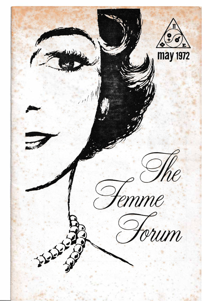 Download the full-sized PDF of The Femme Forum, Vol. 2 No. 35 (May, 1972)