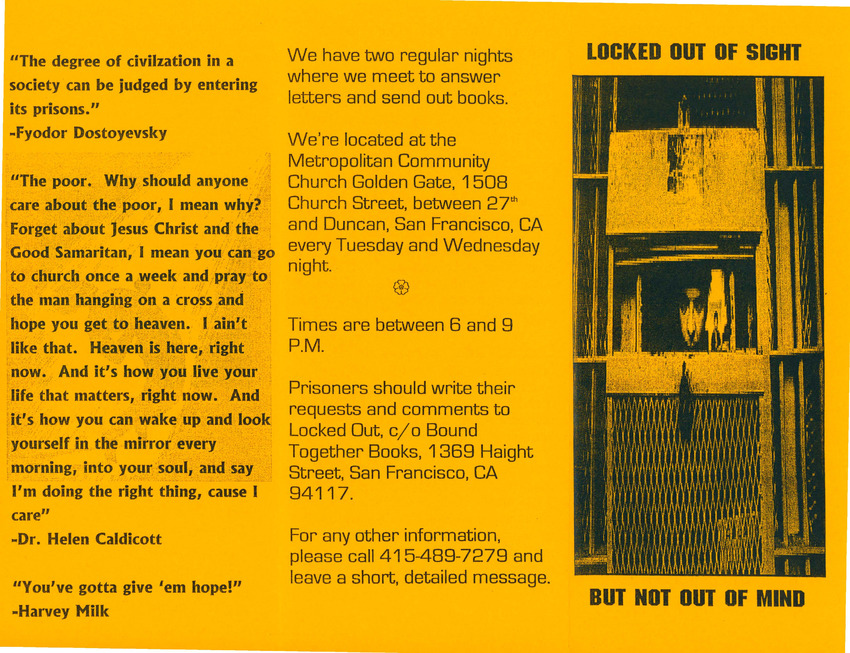 Download the full-sized PDF of Locked Out Of Sight, But Not Out Of Mind