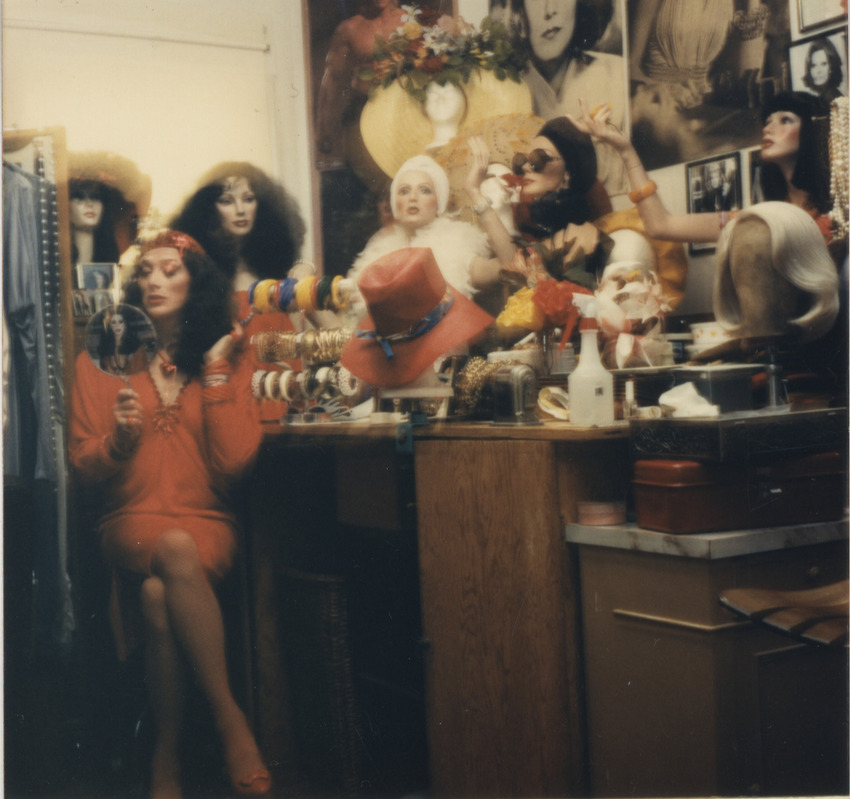 Download the full-sized image of Photograph of Alexis Francois in Dressing Room