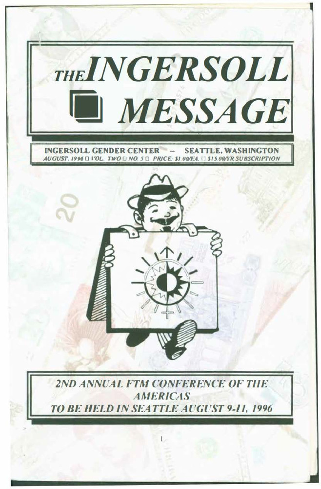 Download the full-sized PDF of The Ingersoll Message, Vol. 2 No.5 (August, 1996)