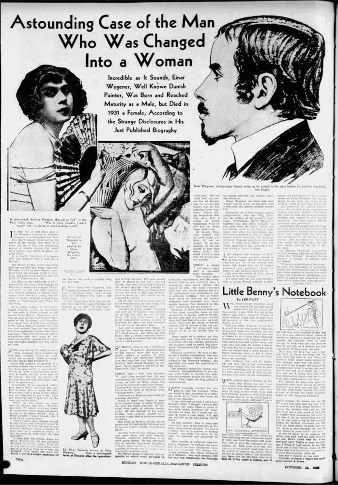 Download the full-sized PDF of Astounding Case of the Man Who Was Changed Into a Woman