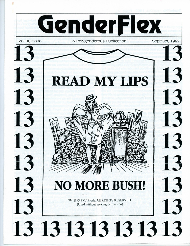 Download the full-sized PDF of GenderFlex Vol. 2, Issue 13 (September/October, 1992)