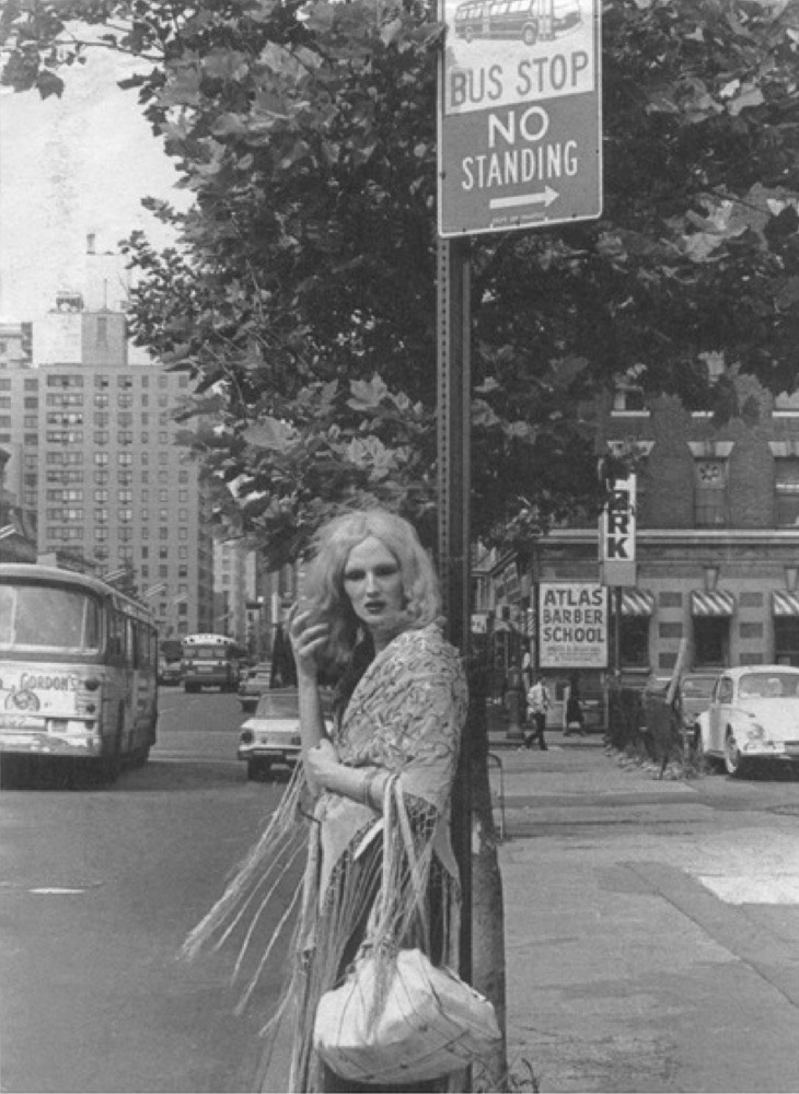 Download the full-sized PDF of Candy Darling at bus stop