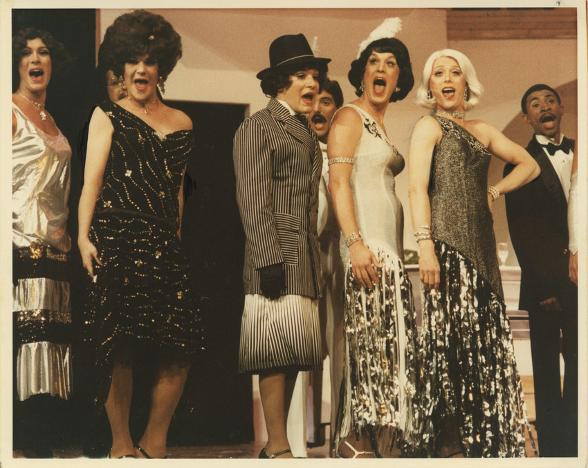 Download the full-sized image of Photograph of Alexis Francois With Group Singing