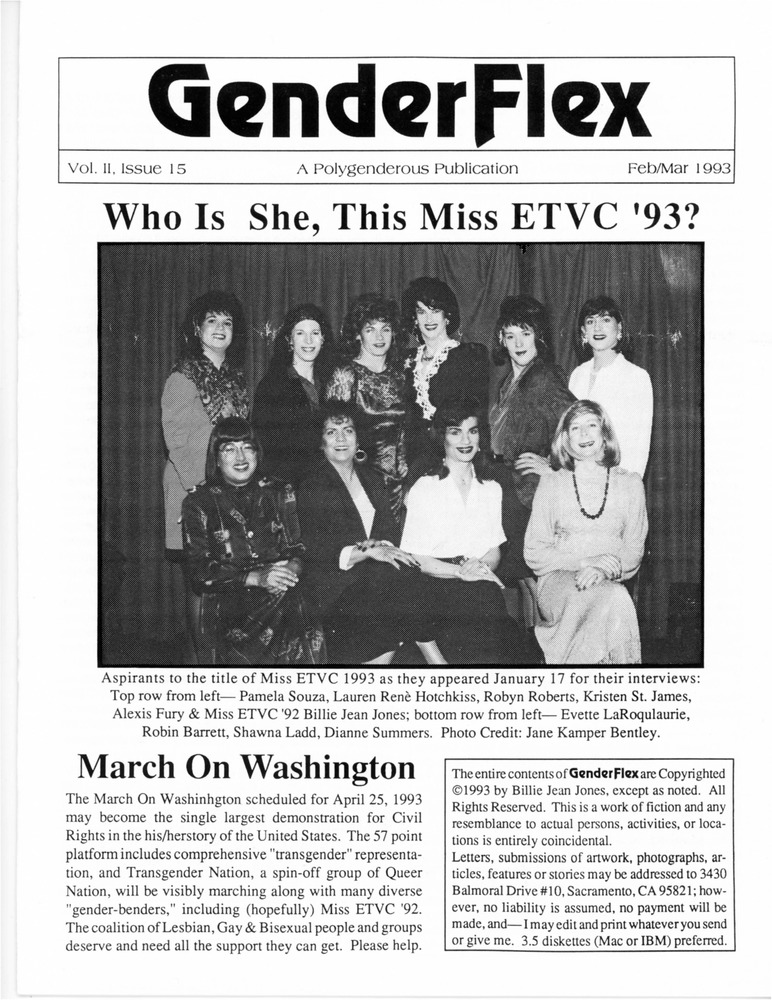 Download the full-sized PDF of GenderFlex Vol. 2, Issue 15 (Feb/Mar, 1993)
