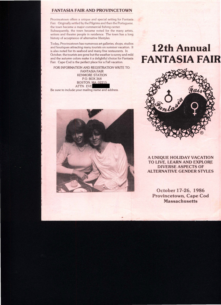 Download the full-sized PDF of 12th Annual Fantasia Fair Brochure (Oct. 17 - 26, 1986)