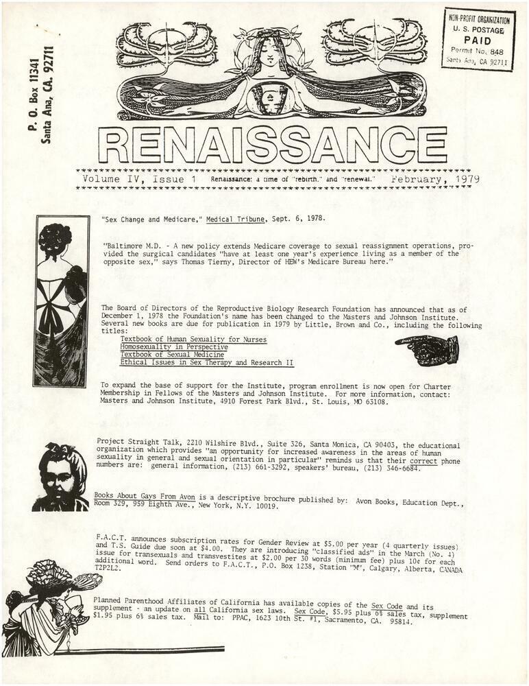Download the full-sized image of Renaissance, Vol. 4, No. 1