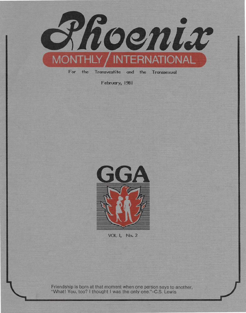 Download the full-sized PDF of Phoenix Monthly International Vol. 1 No. 2 (February, 1981)
